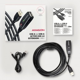 AXAGON USB repeater cable | ADR-220 | USB Type-A to USB Type-A