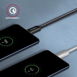 AXAGON Data and charging cable | BUCM3-AM20AB | USB Type-C to USB Type-A