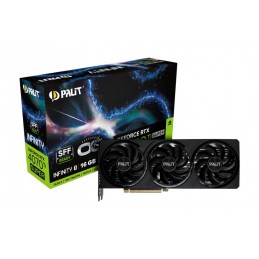 Graphics Card|PALIT|NVIDIA GeForce RTX 4070 Ti SUPER|16 GB|GDDR6X|256 bit|PCIE 4.0 16x|Triple slot Fansink|1xHDMI|3xDisplayPort|