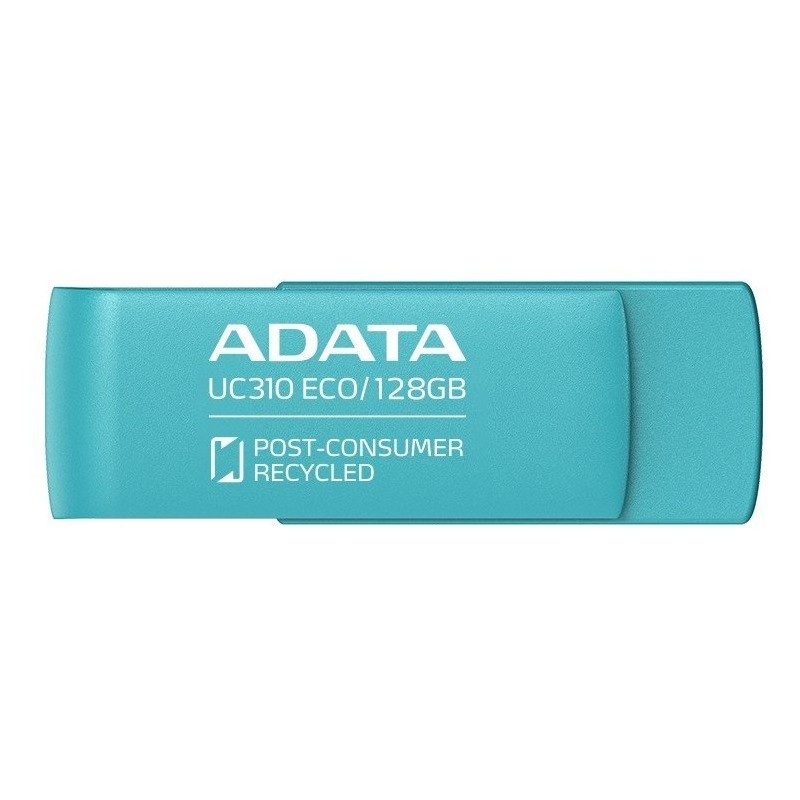 ADATA | USB Flash Drive | UC310 ECO | 128 GB | USB 3.2 Gen1 | Green