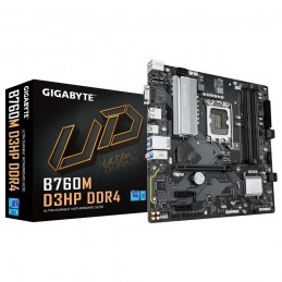 Mainboard|GIGABYTE|Intel B760 Express|LGA1700|Micro-ATX|Memory DDR4|Memory slots 4|2xPCI-Express 3.0 1x|1xPCI-Express 4.0 16x|2x