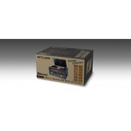 Muse | Turntable micro system | MT-115W | USB port | AUX in | CD player | FM radio | Wireless connection