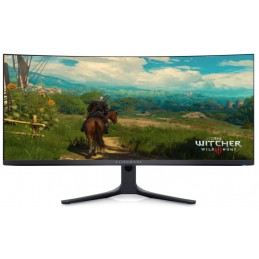 LCD Monitor|DELL|AW3423DWF|34"|Gaming/Curved/21 : 9|3440x1440|21:9|Matte|0.1 ms|Swivel|Height adjustable|Tilt|Colour Black|210-B