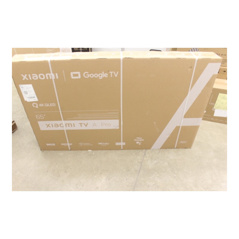 Xiaomi | QLED TV A Pro 2025 | 65'' | Smart TV | Google TV | 4K UHD | Black | DAMAGED PACKAGING