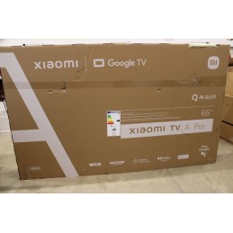 Xiaomi | QLED TV A Pro 2025 | 65'' | Smart TV | Google TV | 4K UHD | Black | DAMAGED PACKAGING