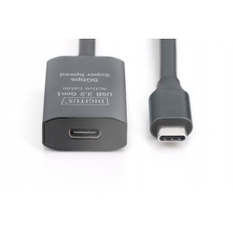 Digitus | Active USB 3.2 Gen1 5G extension cable | DA-73108 | USB-C to USB-C