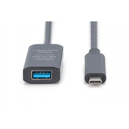 Digitus | Active USB 3.2 Gen2 10G extension cable | DA-73113 | USB-C to USB-A