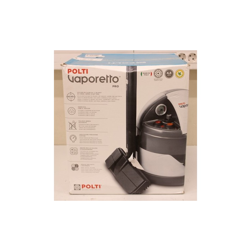 SALE OUT. | Polti | Steam cleaner | Vaporetto Eco Pro 3.0 | Power 2000 W | Steam pressure 4.5 bar | Water tank capacity 2 L | Gr