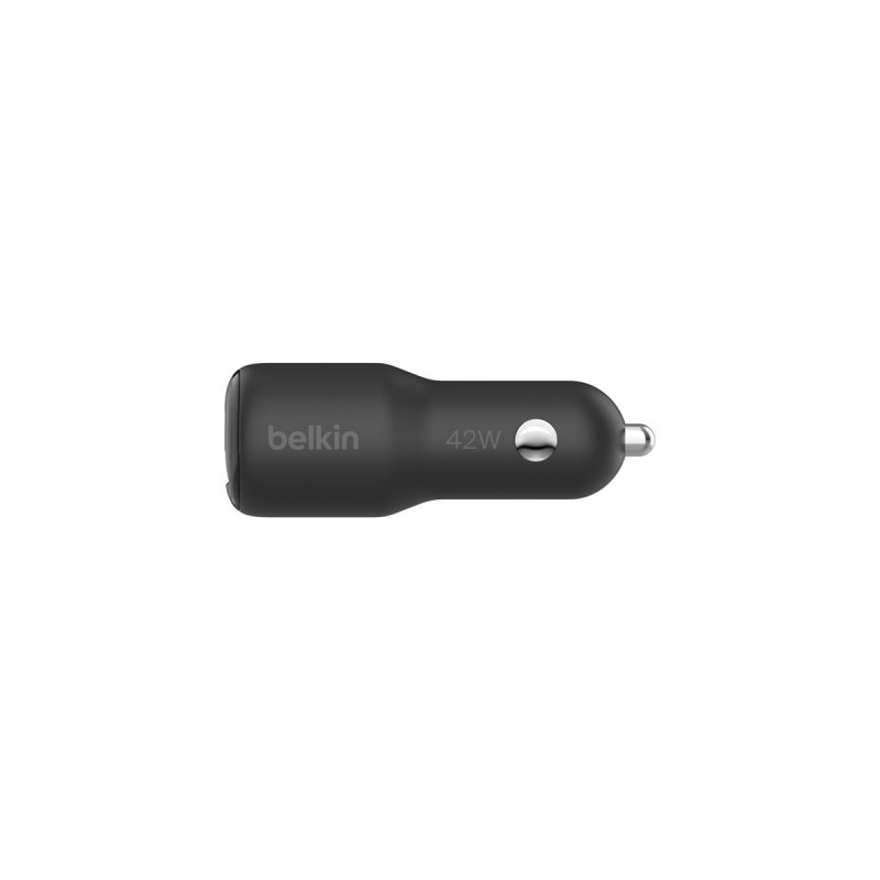 Belkin | BOOST CHARGE 42w-30w USB-C PD PPS + 12w USB-A Car Charger, | CCB005btBK