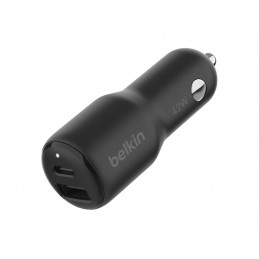 Belkin | BOOST CHARGE 42w-30w USB-C PD PPS + 12w USB-A Car Charger, | CCB005btBK