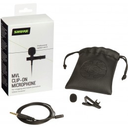 Shure MVL Lavalier Microphone for Smartphone or Tablet | Shure