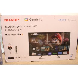 Sharp | 65GR8265E | 65 | Smart TV | Google TV | UHD | DAMAGED PACKAGING