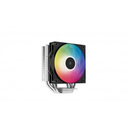 Deepcool | CPU Cooler | AG400 BK LED | Black | Intel, AMD