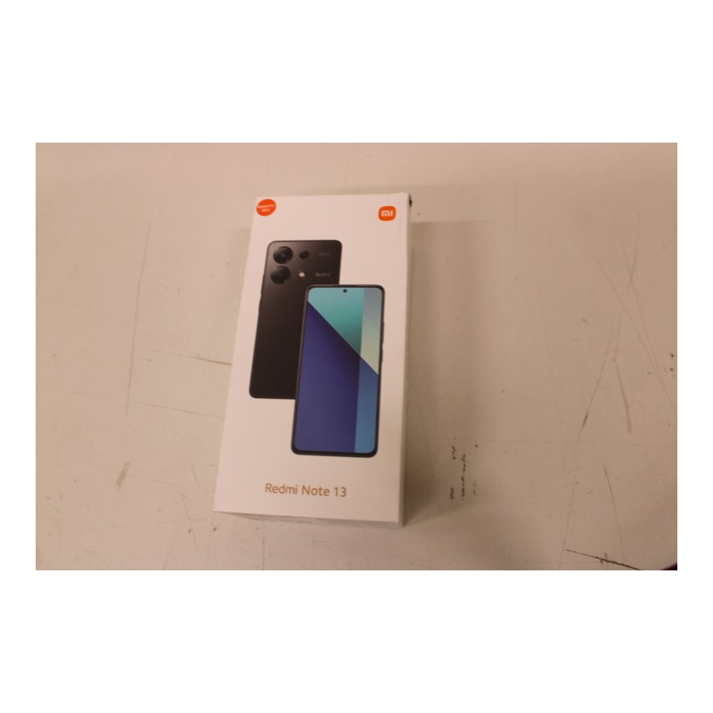 SALE OUT. Xiaomi Redmi Note 13 (Midnight Black) Dual SIM 6.67 AMOLED 1080x2400/2.8GHz&1.9GHz/128GB/6GB RAM/Android13/4G,MZB0FYFE