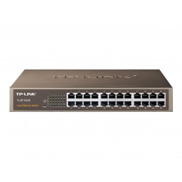 TP-LINK | Switch | TL-SF1024D | Unmanaged | Desktop/Rackmountable | 10/100 Mbps (RJ-45) ports quantity 24 | Power supply type Ex