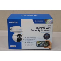 SALE OUT. Reolink E Series E540 Smart 5MP PTZ WiFi Camera with Motion Spotlights, White | Reolink | Smart WiFi Camera with Motio