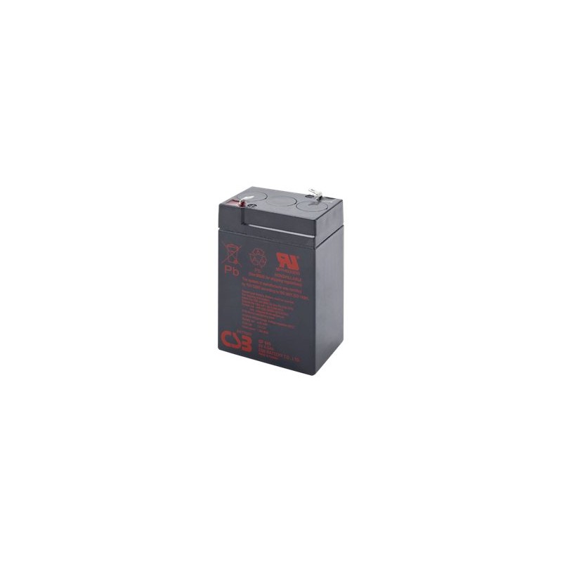 CSB Battery Battery 6V 4.5Ah F1 Pb | GP645