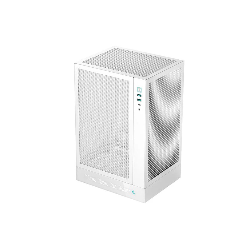 Deepcool PC Gaming Case | CH170 DIGITAL | White | Mini ITX | Power supply included No | ATX PS2