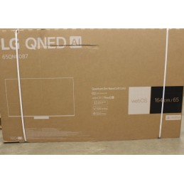 LG | QNED TV | 65QNED87T3B | 65 | Smart TV | webOS 24 | 4K UHD | DAMAGED PACKAGING