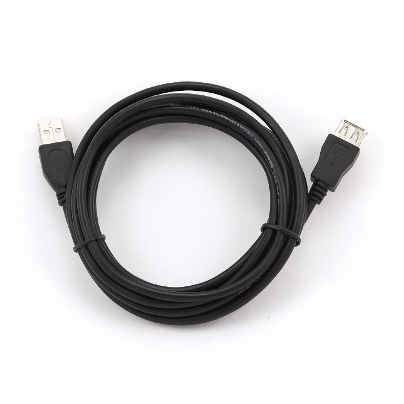 USB 2.0 A-plug A-socket 3m cable | Cablexpert