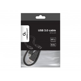 Cablexpert | USB 3.0 AM to Type-C cable | CCP-USB3-AMCM-0.5M