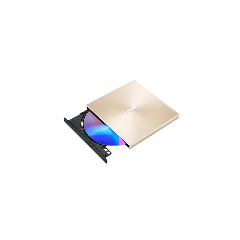 Asus | ZenDrive U9M | Interface USB 2.0 | DVD RW | CD read speed 24 x | CD write speed 24 x | Gold