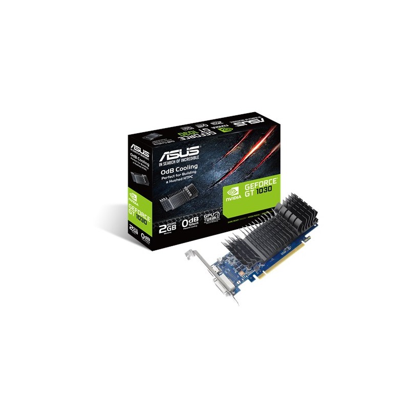 Asus | GT1030-SL-2G-BRK | NVIDIA | 2 GB | GeForce GT 1030 | GDDR5 | DVI-D ports quantity 1 | HDMI ports quantity 1 | PCI Express