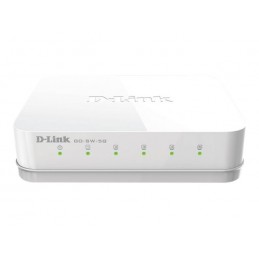 D-Link | Switch | GO-SW-5G/E | Unmanaged | Desktop | Gigabit Ethernet (copper) ports quantity 5 | Power supply type External