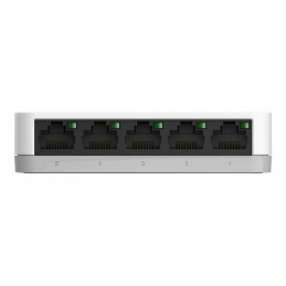 D-Link | Switch | GO-SW-5G/E | Unmanaged | Desktop | Gigabit Ethernet (copper) ports quantity 5 | Power supply type External