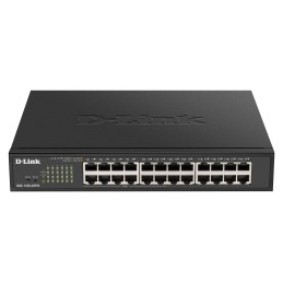 D-Link | Smart Switch | DGS-1100-24PV2 | Managed | Rack Mountable | Power over Ethernet (PoE) ports quantity 12 | Power supply t