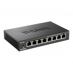 D-Link | Ethernet Switch | DES-108/E | Unmanaged | Desktop | 10/100 Mbps (RJ-45) ports quantity 8 | 60 month(s)