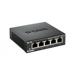 D-Link | Ethernet Switch | DGS-105/E | Unmanaged | Desktop | Gigabit Ethernet (copper) ports quantity 5 | 60 month(s)