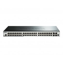 D-Link | Stackable Smart Managed Switch with 10G Uplinks | DGS-1510-52X/E | Managed L2 | Rackmountable | Gigabit Ethernet (coppe