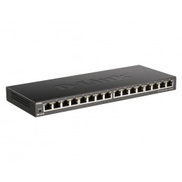 D-Link | 16-Port Gigabit Desktop Switch | DGS-1016S | Unmanaged | Desktop