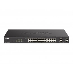 D-Link | DGS-1100 Series Gigabit Smart Managed Switches | DGS-1100-26MPV2 | Managed L2 | Desktop/Rackmountable