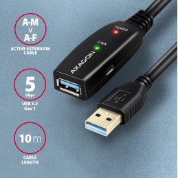 AXAGON Active extension USB 3.2 Gen 1, 10 m | ADR-310