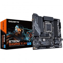 Mainboard|GIGABYTE|Intel B760 Express|LGA1700|Micro-ATX|Memory DDR5|Memory slots 4|1xPCI-Express 4.0 16x|1xM.2|1xHDMI|1xDisplayP