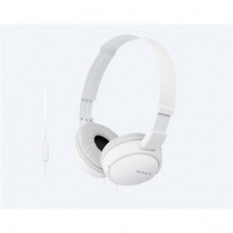 Sony | MDR-ZX110APW.CE7 | Wired | On-Ear | Microphone | White