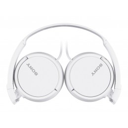 Sony | MDR-ZX110APW.CE7 | Wired | On-Ear | Microphone | White