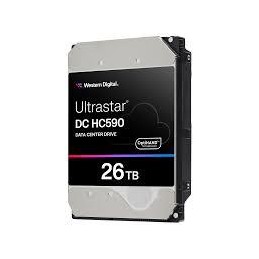 HDD|WESTERN DIGITAL ULTRASTAR|Ultrastar DC HC590|WUH722626ALE6L4 0F65672|26TB|SATA 3.0|512 MB|7200 rpm|3,5"|0F65672