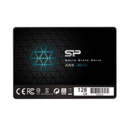 Silicon Power | A55 | 128 GB | SSD form factor 2.5" | Solid-state drive interface SATA | Read speed 550 MB/s | Write speed 420 M