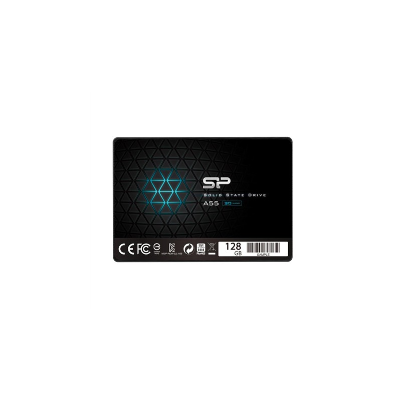 Silicon Power | A55 | 128 GB | SSD form factor 2.5" | Solid-state drive interface SATA | Read speed 550 MB/s | Write speed 420 M