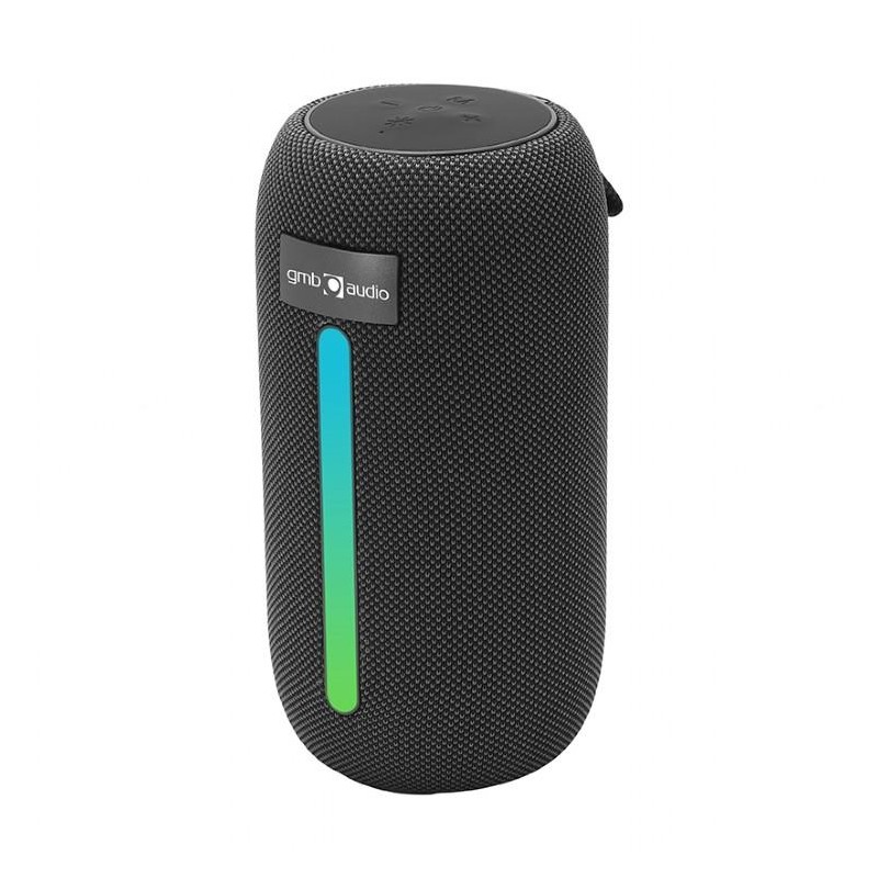 Portable Speaker|GEMBIRD|Black|Portable/Wireless|Bluetooth|SPK-BT-LED-07