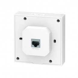 TP-LINK AX3000 Wall Plate WiFi 6 Access Point | EAP650-Wall | 802.11ax | 2.4 GHz/5 GHz | 10/100/1000 Mbit/s | Ethernet LAN (RJ-4