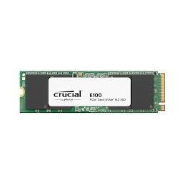 SSD|CRUCIAL|E100|480GB|M.2|PCIe Gen4|NVMe|3D NAND|Write speed 2500 MBytes/sec|Read speed 4500 MBytes/sec|CT480E100SSD8