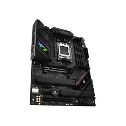 Asus | ROG STRIX B650E-F GAMING WIFI | Processor family AMD | Processor socket AM5 | DDR5 DIMM | Memory slots 4 | Supported hard