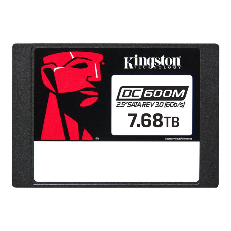 Kingston DC600M | 7680 GB | SSD form factor 2.5" | Solid-state drive interface SATA Rev. 3.0 | Read speed 560 MB/s | Write speed