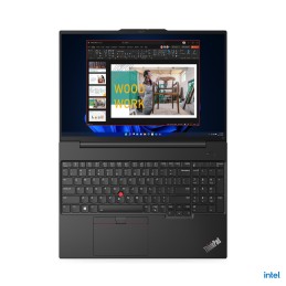 Lenovo ThinkPad E16 | Graphite Black | 16 " | IPS | WUXGA | 1920 x 1200 pixels | Anti-glare | Intel Core i5 | i5-1335U | 16 GB |