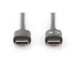 Digitus | USB Type-C Connection Cable | AK-300138-010-S | USB-C to USB-C USB Male 2.0 (Type C) | USB Male 2.0 (Type C)