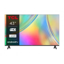 TV Set|TCL|43"|1920x1080|Wireless LAN|Bluetooth|Android TV|Black|43S5400A